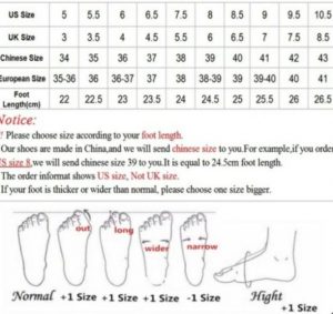 tableau tailles Basket mesh blanche unisex