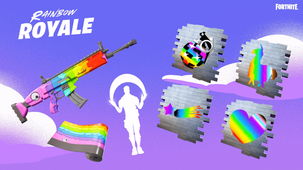 Rainbow Royale 2023 in Fortnite